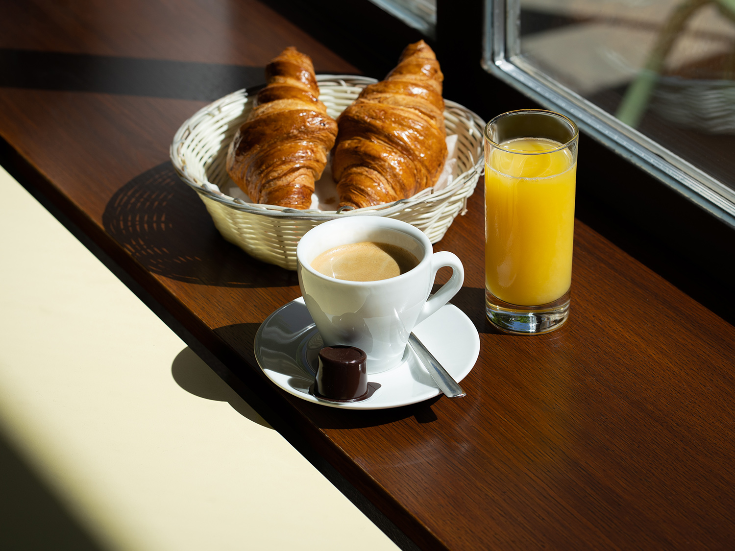 Petit déjeuner au Buffet de la Gare à Sierre